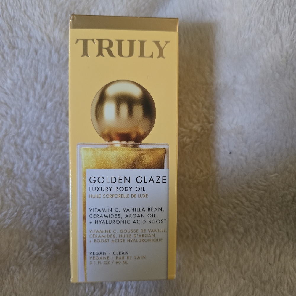 Truly Golden Glaze Luxury Body Oil – 3.1 fl oz / 90mL – NEW